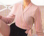 Body Wrappers Wrap Front Sweater